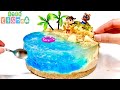 【美しすぎる...！✨】あつ森の海ゼリーケーキ島作り♪ビーチをクリエイト！人気キャラのランキング発表しながら海辺や砂浜をお料理DIY♪Is land Jelly cake beach