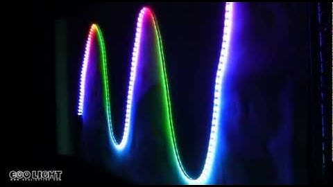 Digital RGB LED Strip Light Kit with Built in Controller - EcolocityLED.com