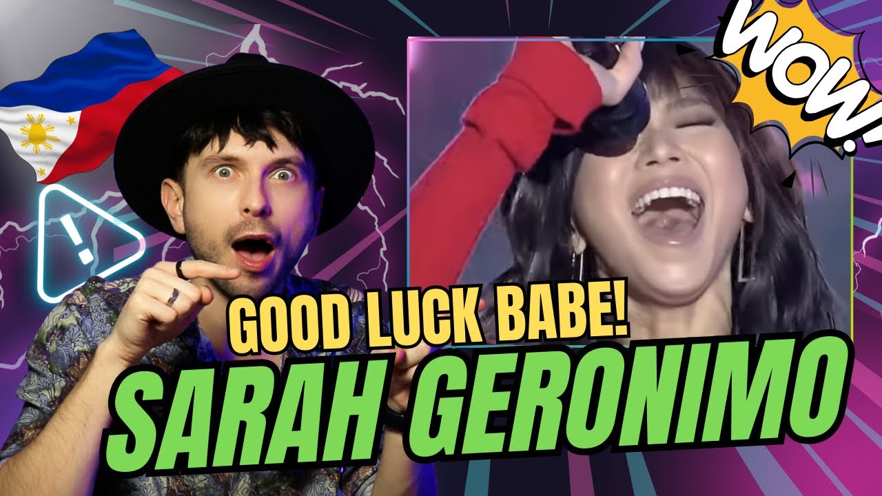 GENIUS VOCAL TECHNIQUE! 🔥😍 SARAH GERONIMO - GOOD LUCK BABE! | Vocal Coach Reacts