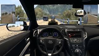 Hyundai Santa Fe 2014 ETS2 Car mod game play
