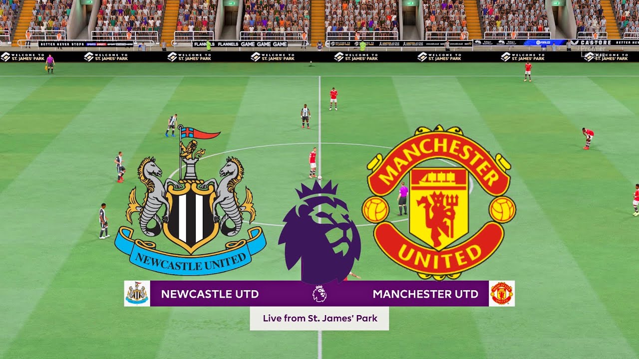 FIFA 22 | Newcastle United vs Manchester United - Premier League - Full ...