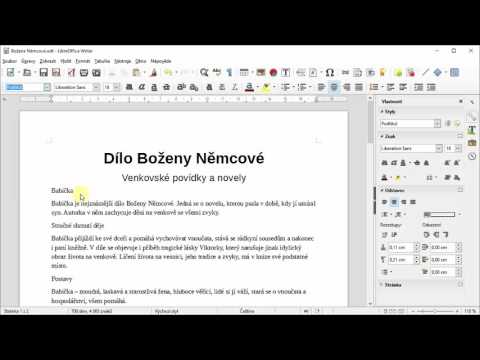 Video: Výhody Kancelářského Balíku LibreOffice Pro Uživatele