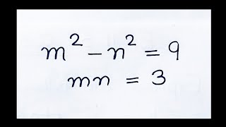 Solve for m+n nice algebra problem | Math Olympiad Mathematics | 