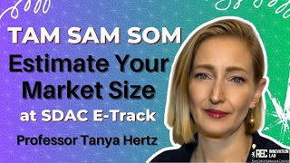 Market Potential, Product Market Fit, TAM SAM SOM at the SDAC E-Track with Professor Tanya Hertz by REC Innovation Lab 256 views 5 months ago 2 hours, 54 minutes