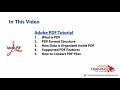 Adobe PDF Tutorial