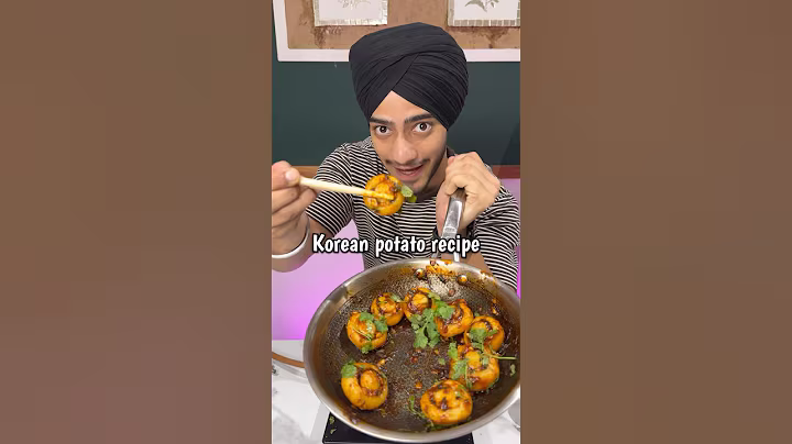 Korean Potato recipe 😱 at home | street food ​@Param_aedy #shorts #shortsfeed