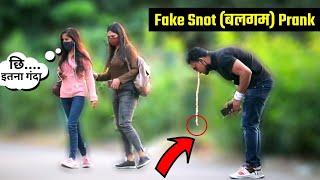 fake snot (बलगम) prank | 3jokers pranks | prank in jaipur