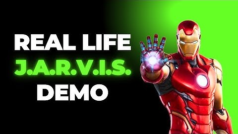 Real Life JARVIS Demo