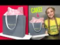 HOW TO MAKE A 100% EDIBLE PAPER TOTE BAG CAKE