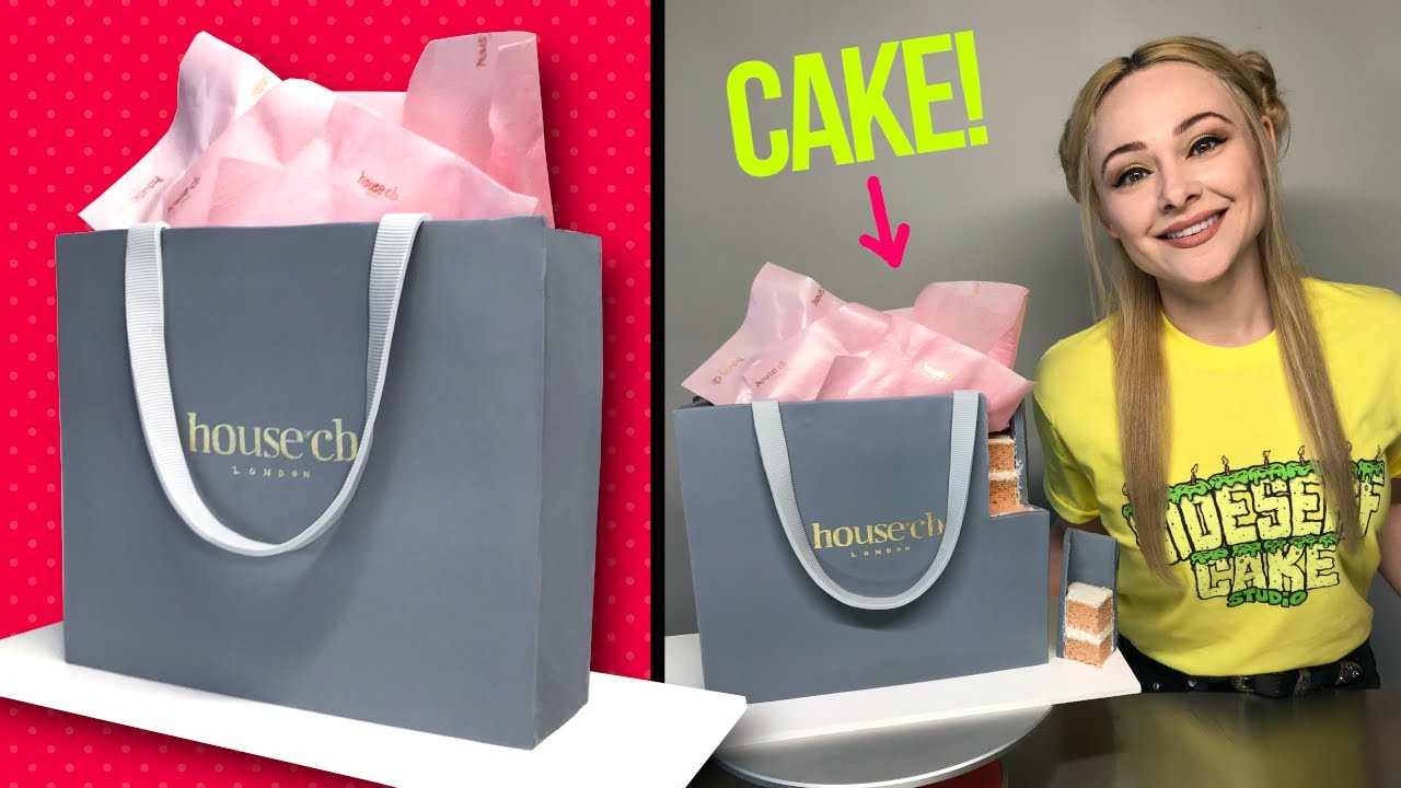 Shopping Bag Cake