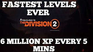 Fast levels 6 million XP #thedivision #thedivision2 #gaming