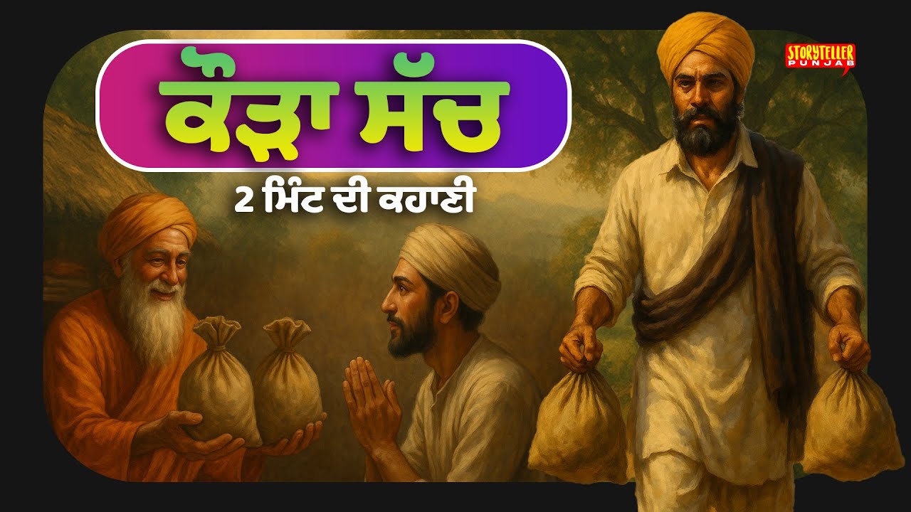 ਕੌੜਾ ਸੱਚ | Life Changing Punjabi Story | ਪੰਜਾਬੀ ਕਹਾਣੀ | Punjabi Kahani New | Storyteller Punjab