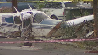 Investigators look into what went wrong after small plane crashes in El Cajon