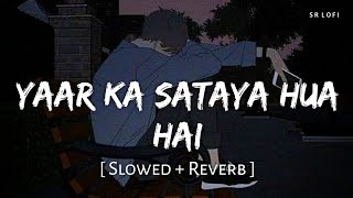 Yaar Ka Sataya Hua Hai (Slowed   Reverb) | Jaani, B Praak | Zohrajabeen | SR Lofi