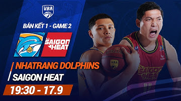 🔴 Playoff 1 - G 2: Nha Trang Dolphins - Saigon Heat | Giải bóng rổ chuyên nghiệp Việt Nam - VBA 2024