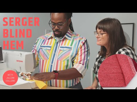 Serger School: Serger Blind Hem