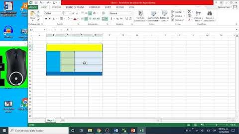EXCEL: TABLA CON ALINEACIÓN Y ORIENTACIÓN  DE TEXTO