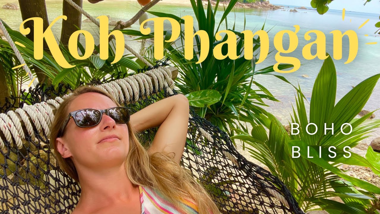 Boho CHIC Paradise on 🌴Koh Phangan🌴 (+ a Hostel PARTY & Dinosaur Chips🦖😜) Sailing Joco EP60