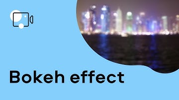 How to add a BOKEH EFFECT to a video | video editing (Tutorial 2021)