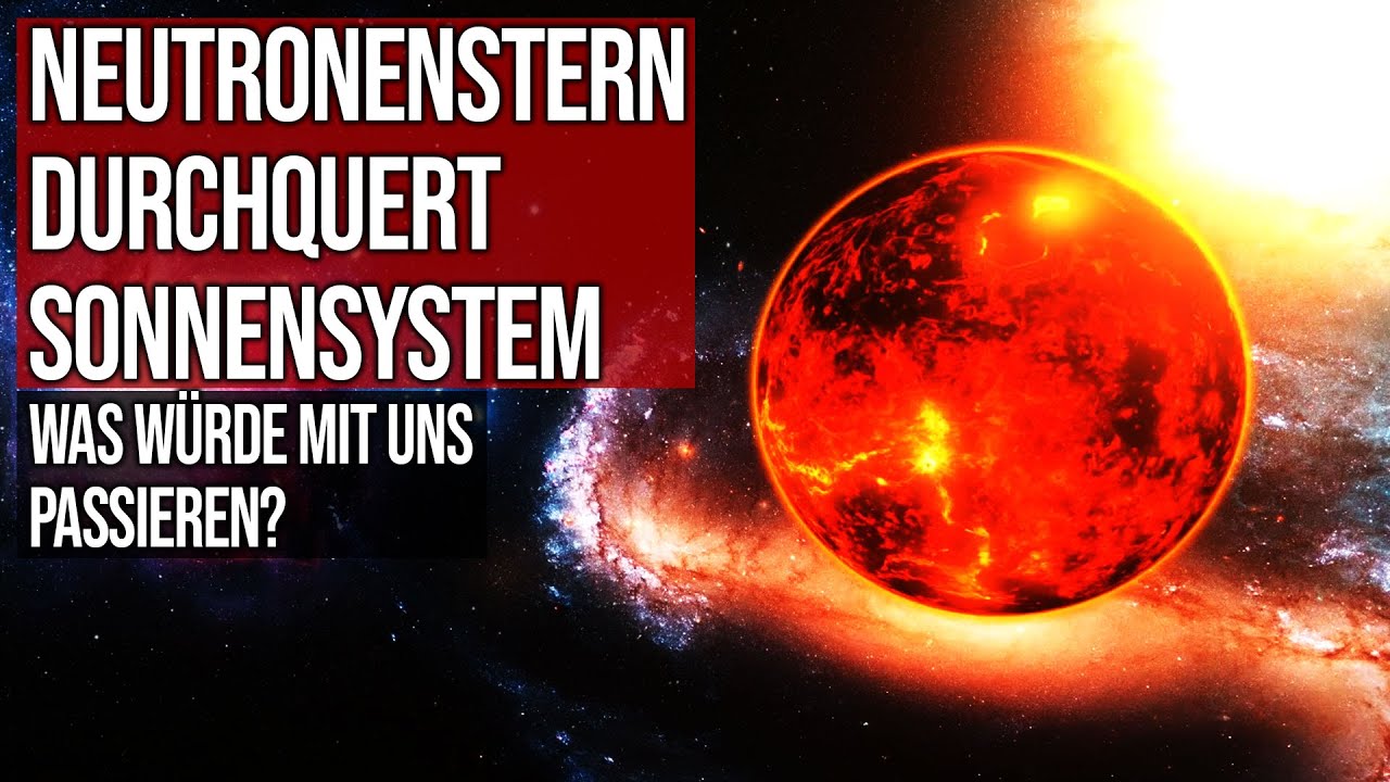 ⁣Neutronenstern durchquert Sonnensystem - Was würde mit uns passieren?