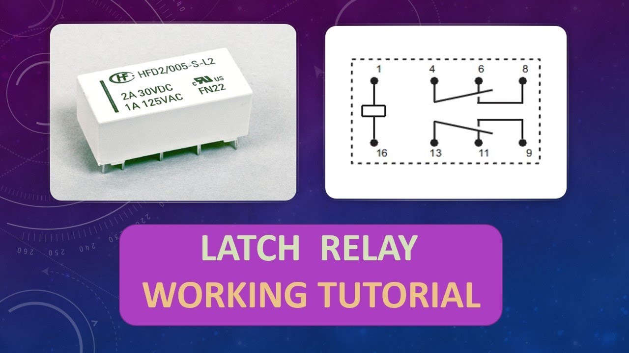 Latch Relay in Hindi YouTube