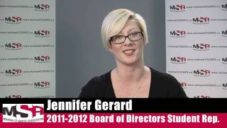 Jennifer Gerard Board Of Directors Student Rep