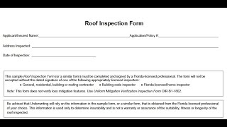 Full Florida Roof Certification Inspection Explained | Protect Your Home Investment Update