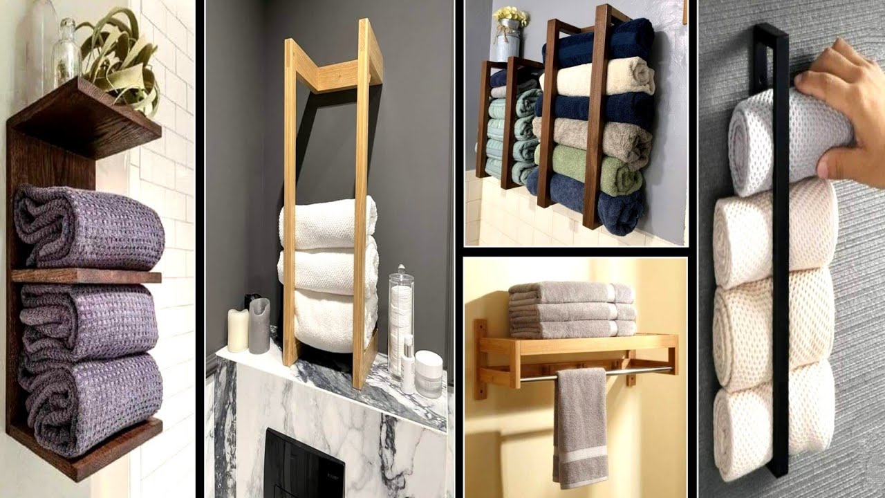 50 Amazing Towel Racks Design Ideas Wall Mounted Towel Racks Design