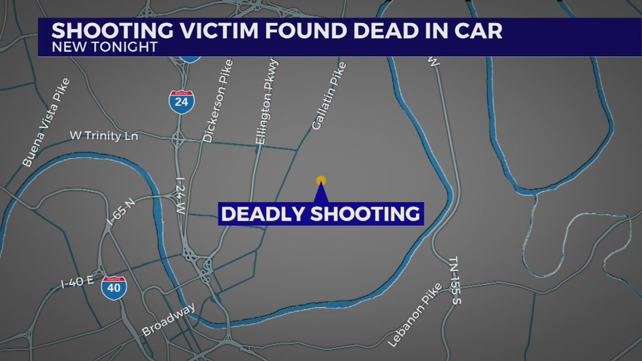 Shooting victim found dead inside car in East Nashville - YouTube