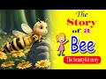 The story of a bee   story for kids in english  cartoon story in english l l emly kids zone l l