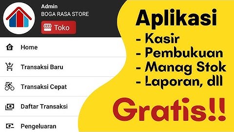 APLIKASI KAS GRATIS | CUKUP PAKE HP ANDROID #aplikasiandroid #tutorial