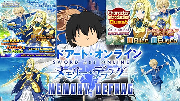 Sword Art Online Memory Defrag | Part 27 | Alicization Scout & Character Intro Alice & Eugeo (Full)