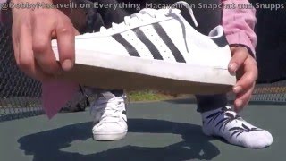 Estado emparedado Refrigerar ADIDAS SUPERSTAR WITH BOOST!?!? Adidas Superstar Vulc Adv Review and On  Foot - YouTube