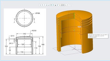 #Creo Parametric 7.0 #Part design #Revolve #Exercise 2