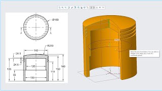 #Creo Parametric 7.0 #Part design #Revolve #Exercise 2