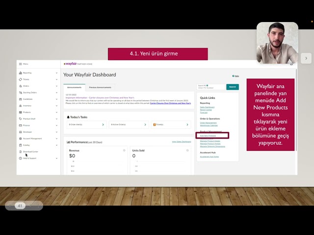 Wayfair - Ürün Listeleme Bölüm 1