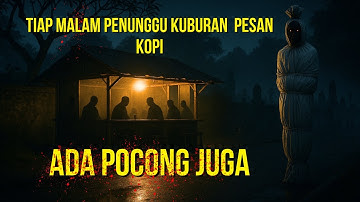 NEKAT BUKA WARUNG KOPI DEKAT KUBURAN, Pelanggannya Datang dari Alam Gaib
