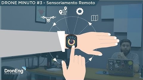 Drone Minuto #3 - Sensoriamento Remoto