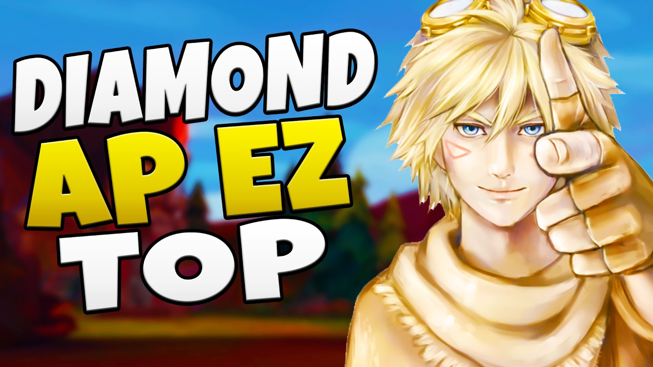 THIS IS CLOSE TO TROLLING - AP EZ TOP - League of Legends