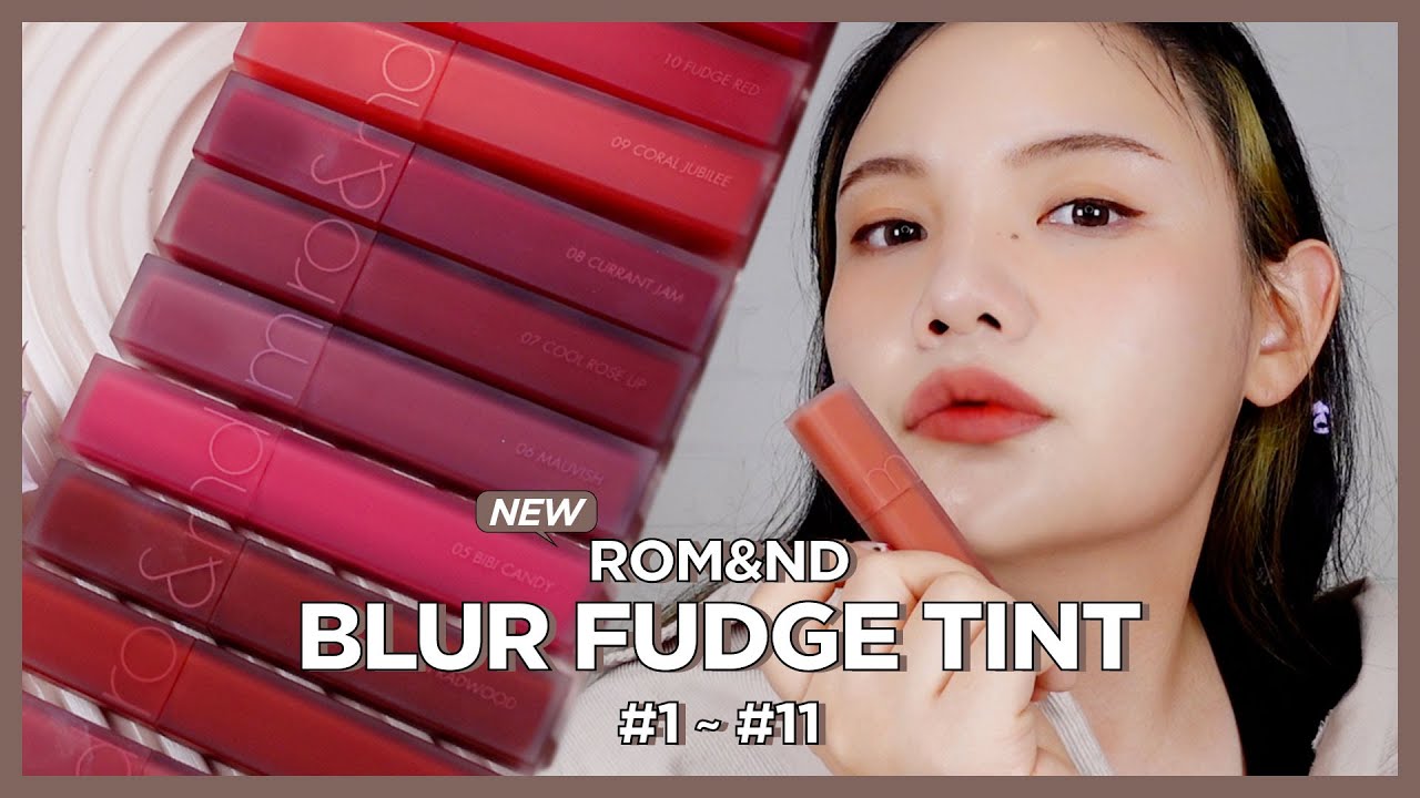 Rom&nd Blur Fudge Tint Color 01 Pomeloco