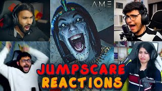 Indian Gamers AMENTI JUMPSCARES SCARY & FUNNY🤣 MOMENTS | Techno Gamerz, Carryminati screenshot 5