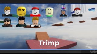 COMPLETING THE NEW SECRET MAP IN ROBLOX EVADE (trimp map) 