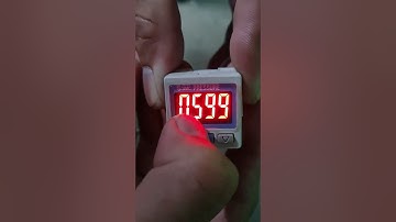 cài cảm biến áp suất smc.