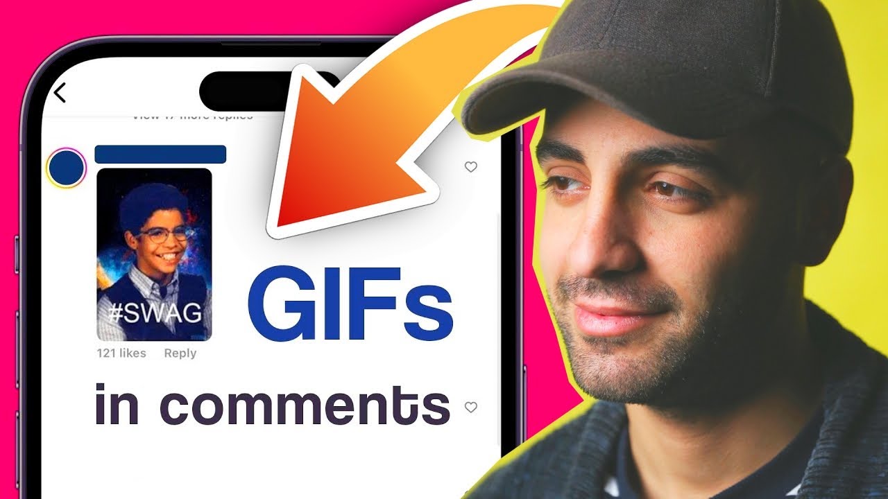 How To Comment GIF's On Instagram - Gif Option Not Showing Fix - YouTube