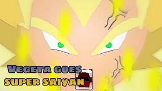 Dragon ball super Broly: Vegeta goes Super Saiyan ||Stick Nodes||