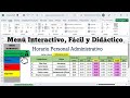 MENÚ INTERACTIVO Con EXCEL -  Profesionaliza tus Documentos con Este Menú.