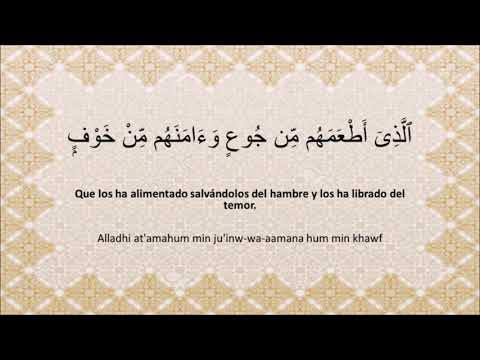 Video: ¿Cuál es el significado de Surah Quraish?