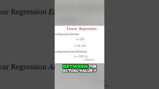 Residual Error vs Irreducible Error in Linear Regression #deeplearning #machinelearning