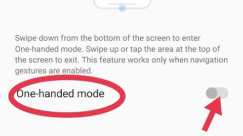 mobile setting OnePlus N20 5G, OnePlus N20 5G me One handed mode ko off kaise kare