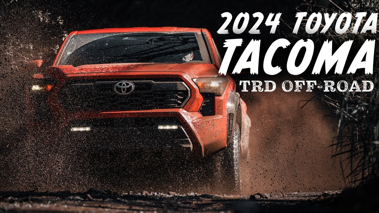 2024 Toyota Tacoma TRD Off-Road loves to play in the mud - YouTube